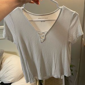 Flowy cropped tee from american eagle